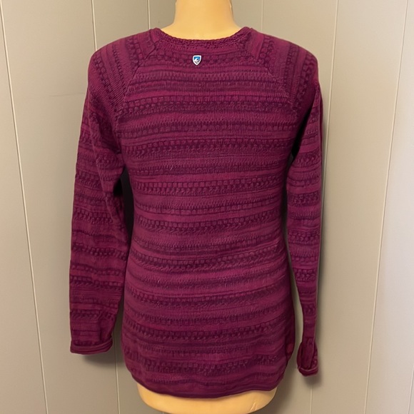 Kuhl Knit Merino Wool Blend Sweater Sz L - Picture 3 of 6
